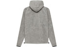 Fear of God Essentials SS22 Mens Polar Fleece Half Zip Hoodle 'Dark Oatmeal' FOG-SS22-459