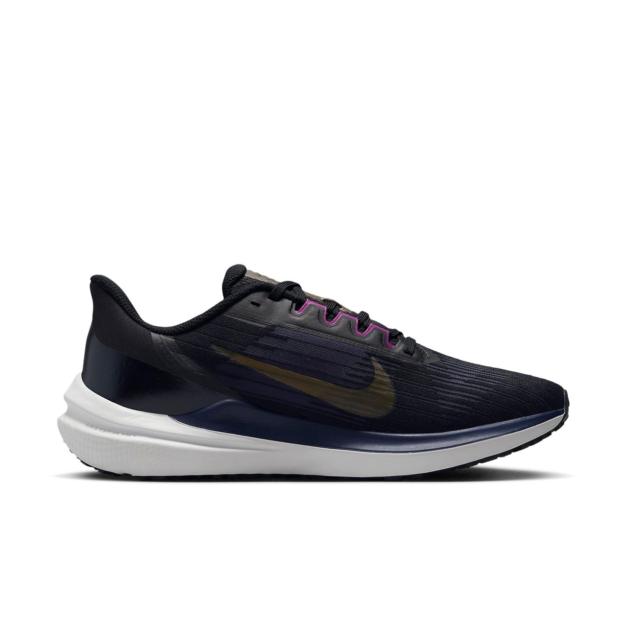 Nike Air Zoom Winflo 9 'Black Gold Suede' DD6203-007