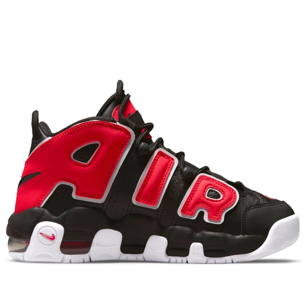 (GS) Nike Air More Uptempo 'Black University Red' DM3190-001