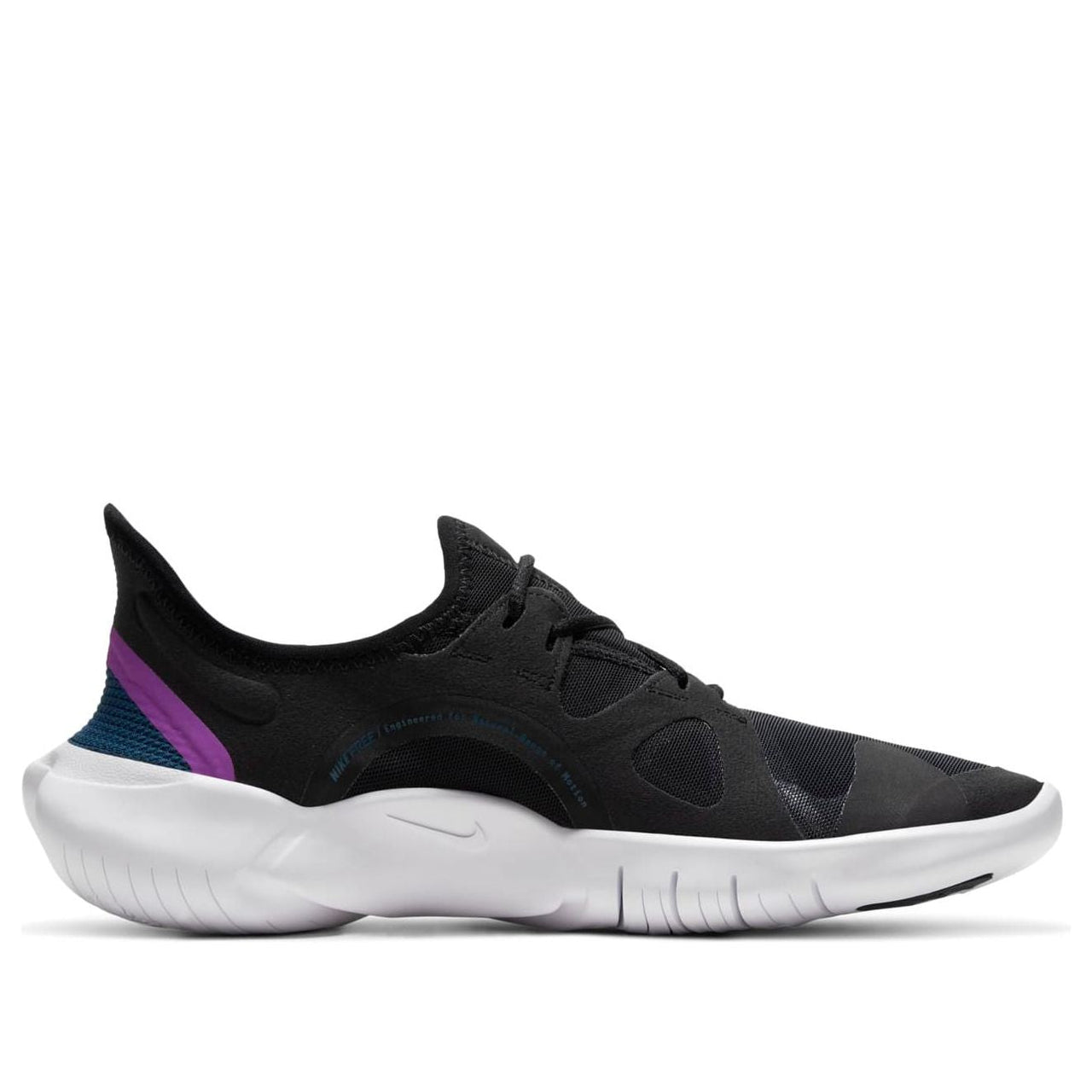(WMNS) Nike Free RN 5.0 'Black Vivid Purple' AQ1316-009