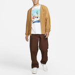 Nike Logo Cardigan 'Brown Beige' DQ6307-722