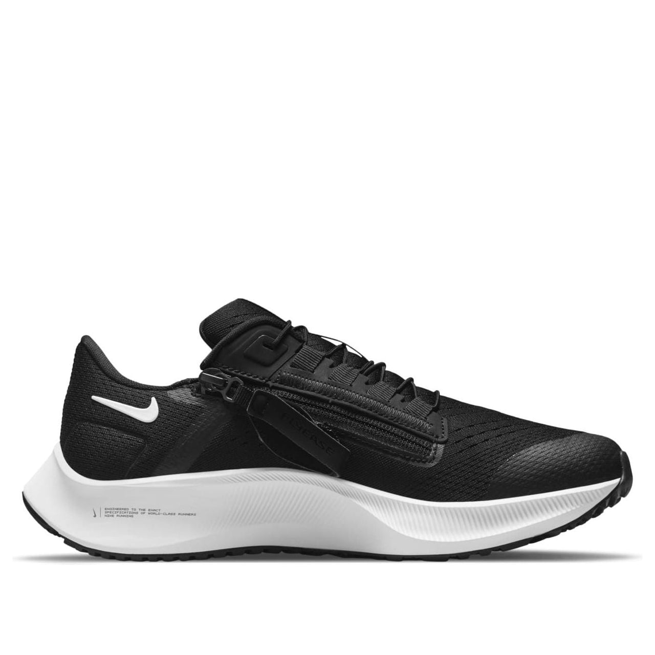 (WMNS) Nike Air Zoom Pegasus 38 FlyEase 'Black White' DA6698-001