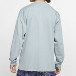 Nike Acg Basic Logo Long Sleeve T-Shirt Men's Pilot Grey/Peak White BQ7203-041