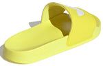 (WMNS) adidas originals Adilette Lite Slipper 'Yellow White' FU9140