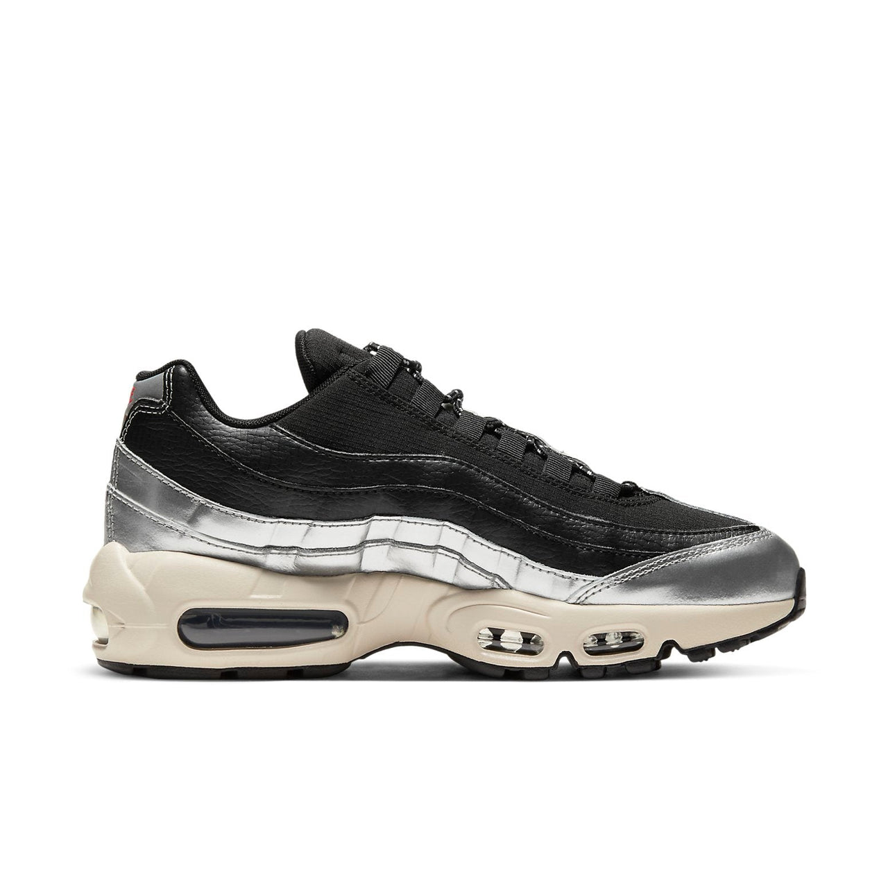 (WMNS) Nike 3M x Air Max 95 'Black Metallic Silver' CT1935-001