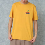 Men's Vans Asian Artist Crossover Series Printing Short Sleeve Yellow VN0A4RAY50X