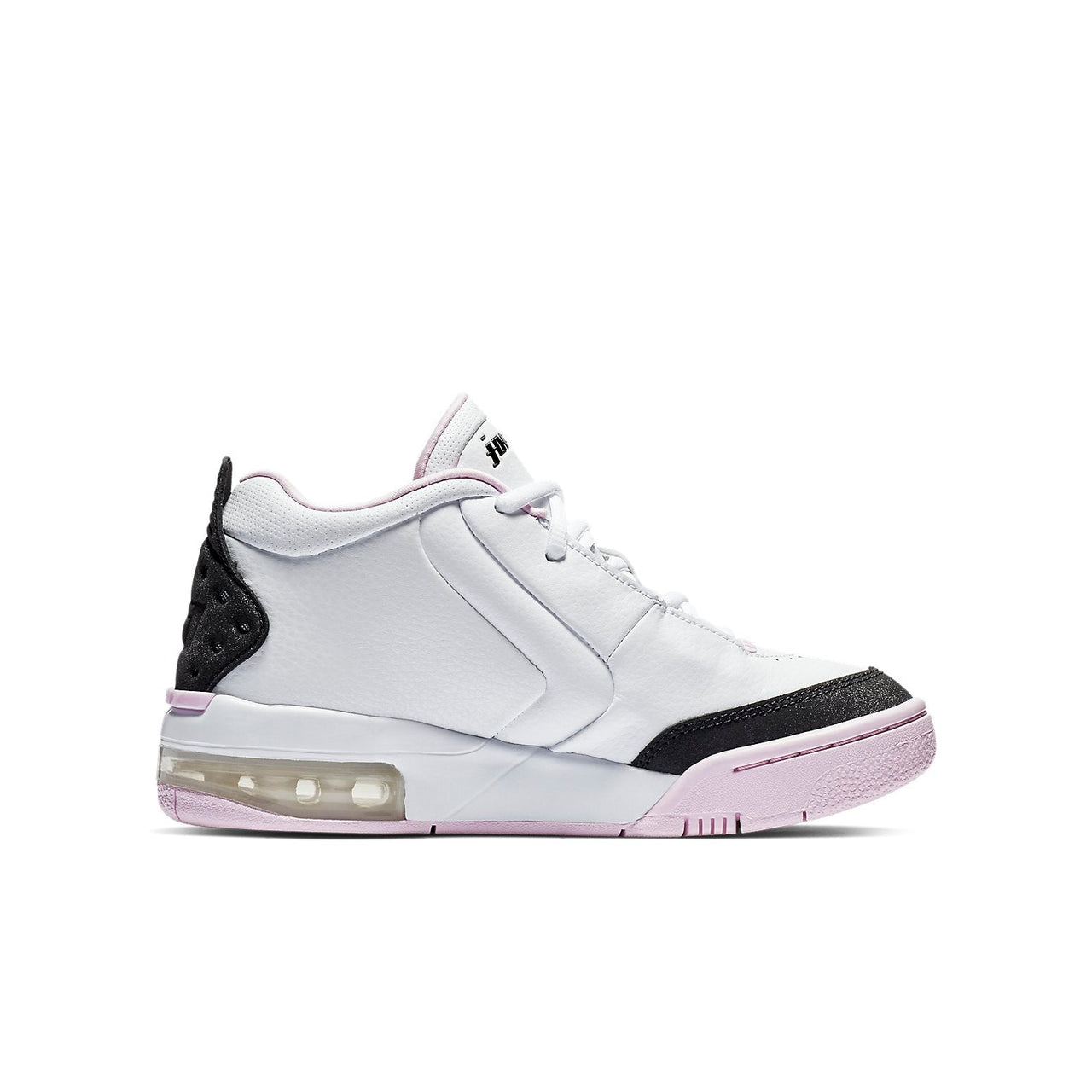 (GS) Air Jordan Big Fund Sneakers White/Black/Pink BV7375-106