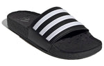 adidas Adilette Boost Slides 'Black White Stripes' FY8154