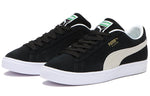 PUMA Suede Casual Skateboarding Shoes Unisex Black White 380706-01