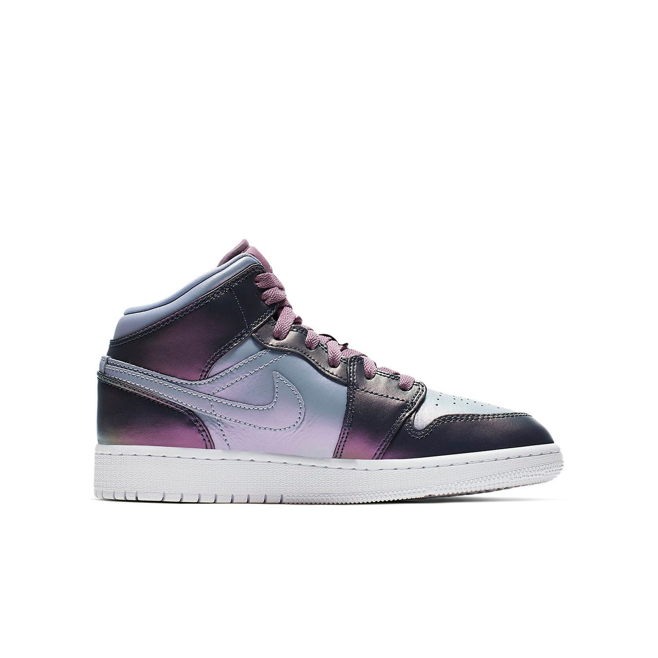 (GS) Air Jordan 1 Mid 'Metallic Purple' AV5174-400