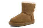 (WMNS) UGG Mini Continuity Bow Fleece Lined Brown 1110705-CHE