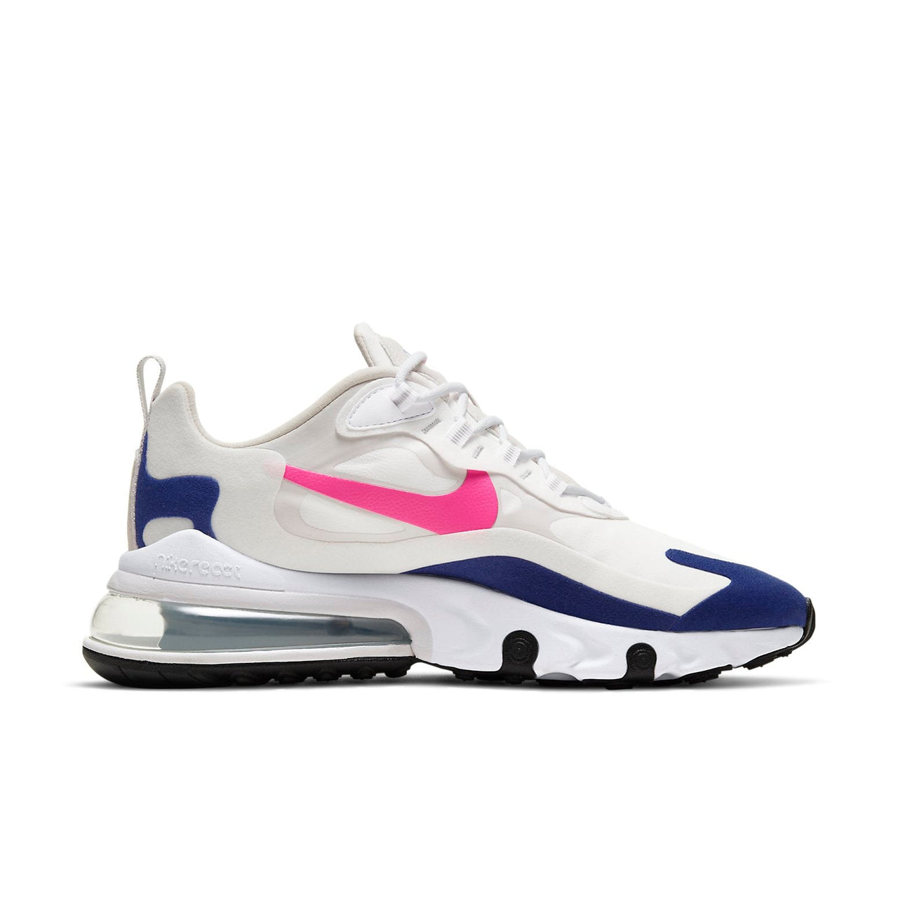 (WMNS) Nike Air Max 270 React 'White Pink Blue' CU7833-101