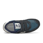 New Balance 574 Low Cut K Black/Blue PV574BD1
