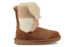 (WMNS) UGG Classic Short Patchwork Fluff 1098071-CHE