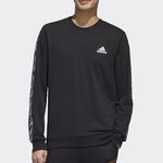 Black adidas M E Tpe Swt Round Collar Casual Suit GD5448