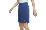 Men's Air Jordan Logo Printing Loose Drawstring Casual Shorts Glacier Blue DV5030-486