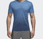 adidas FreeLift gradi Gradient Training Sports Short Sleeve Navy Blue CX0218
