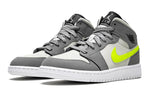 (GS) Air Jordan 1 Mid 'Gun Smoke Volt' 554725-072