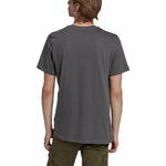 Men's adidas Soccer/Football Printing Brand Logo Solid Color Round Neck Short Sleeve Dark Grey T-Shirt HG1952