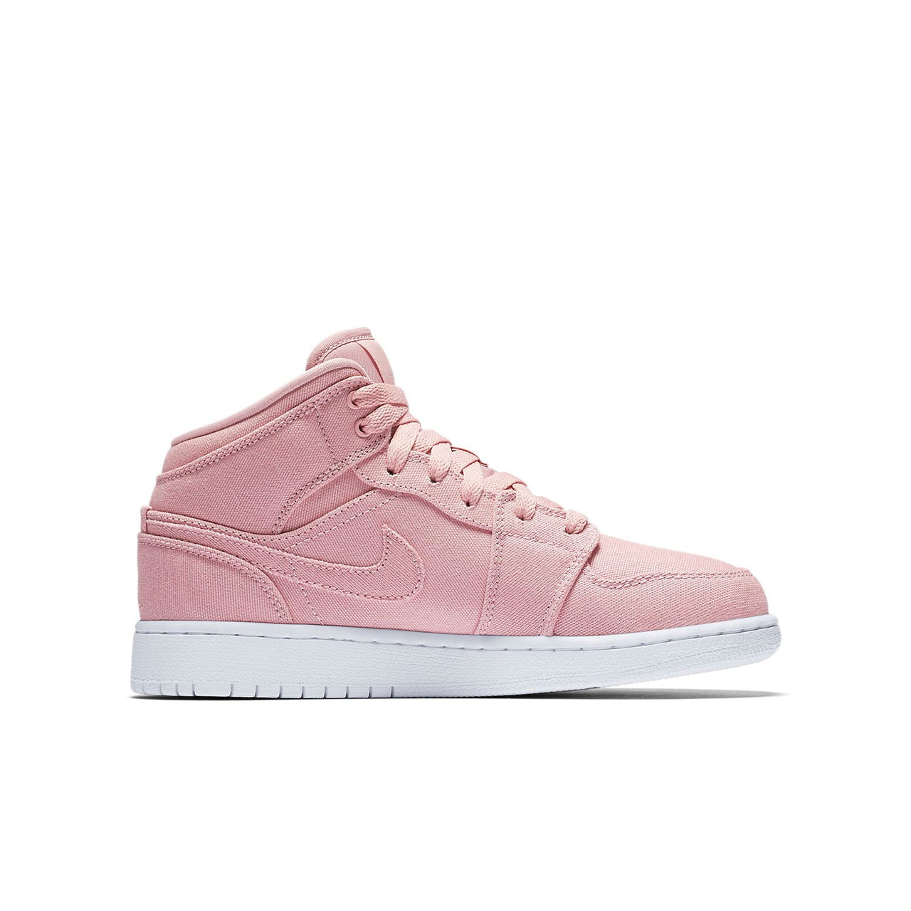 (GS) Air Jordan 1 Retro Mid 'Pink' 554725-620