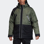 adidas originals Down Jacket Men Black/Green GJ6739