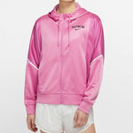 (WMNS) Nike Sportswear Logo Printing Hooded Jacket Coat Pink CJ3678-693