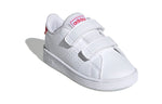 (TD) adidas Advantage J 'White Pink' EF0300
