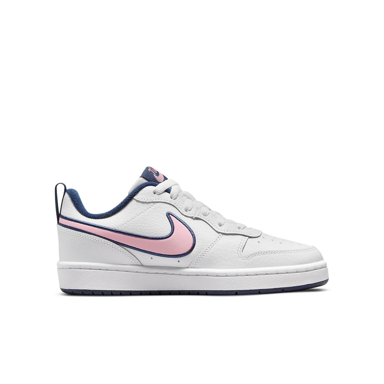 (GS) Nike Court Borough Low 2 SE1 'White Blue Pink' DB3090-100
