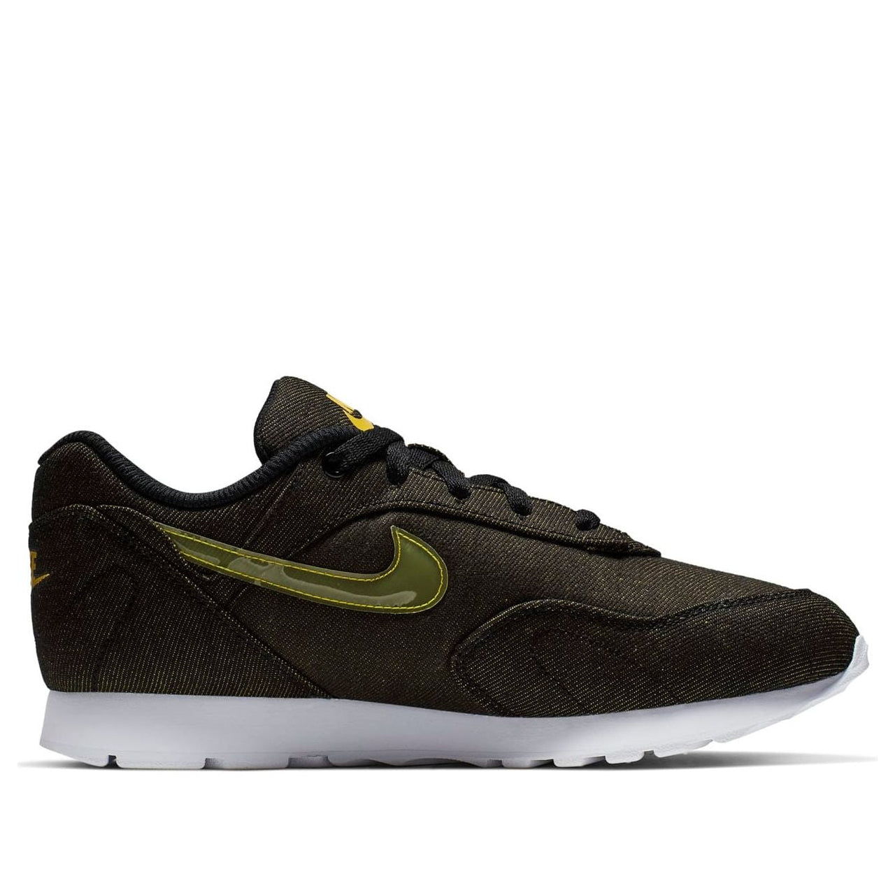 (WMNS) Nike Outburst LX 'Black Bright Citron' AT4687-001