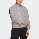 (WMNS) adidas Side Stripe Casual Sports Jacket Gray HF0000