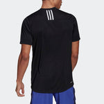 adidas Logo Printing Training Sports Round Neck Short Sleeve Black GM2126