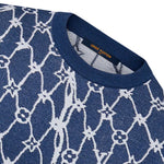 LOUIS VUITTON Cotton T-shirt 'Blue' 1AFQQR