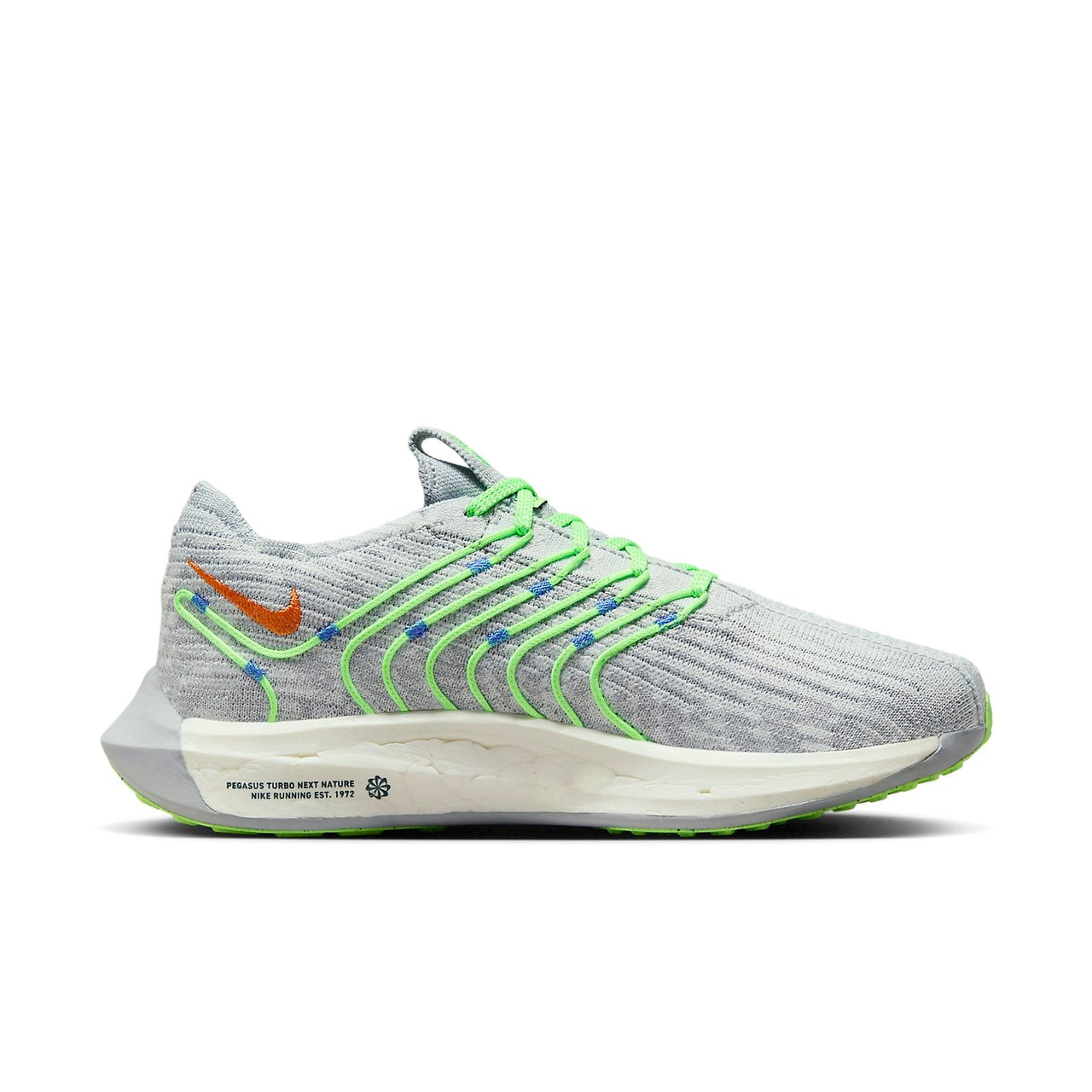 (WMNS) Nike Pegasus turbo 1 'Grey Light Green' DM3414-007