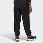 Men's adidas Solid Color Logo Bundle Feet Straight Sports Pants/Trousers/Joggers Autumn Black HN1933