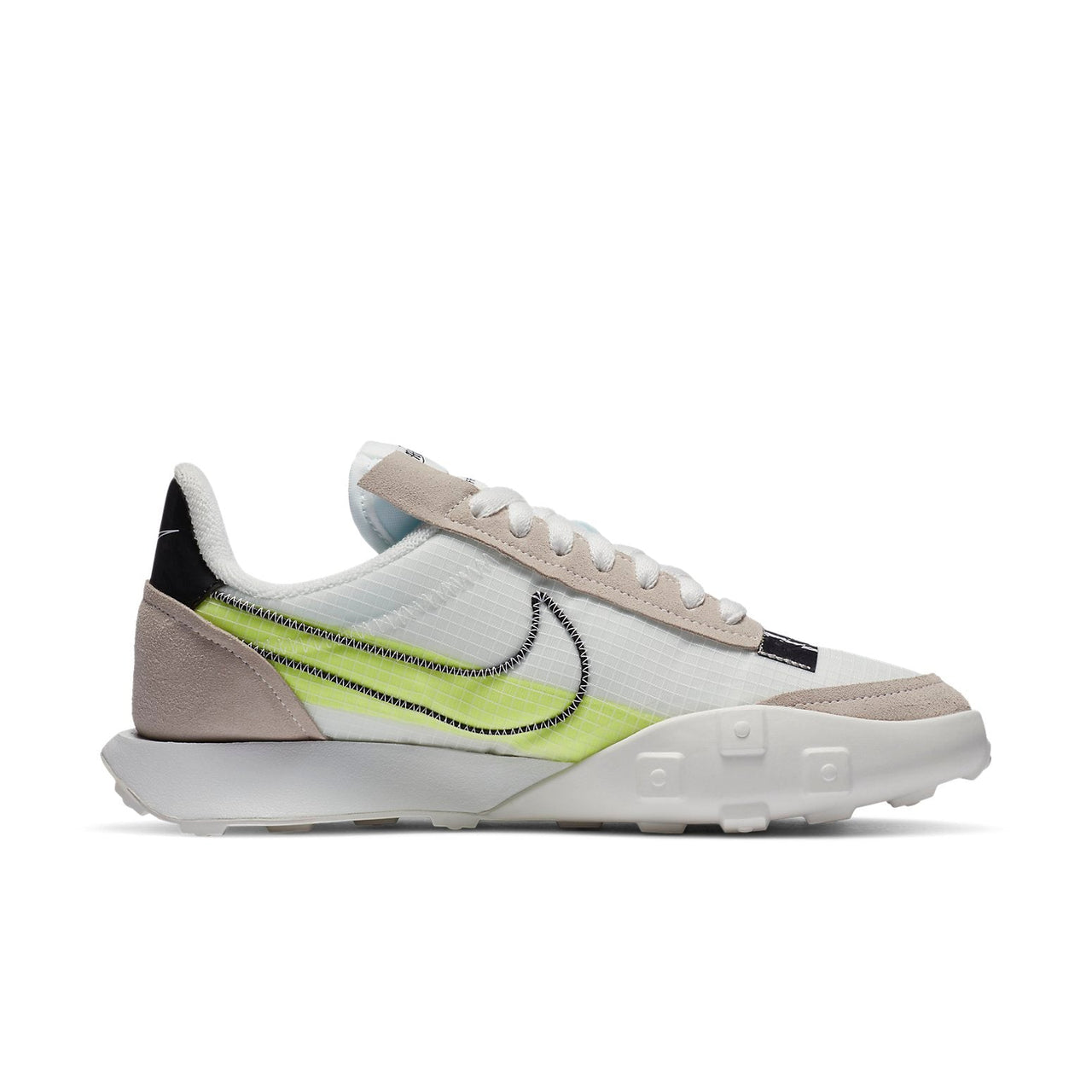 (WMNS) Nike Waffle Racer 2X 'Summit White Volt' DC4467-100