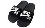 Men's Nike sandals Sports slippers 'Black White' 840067-001