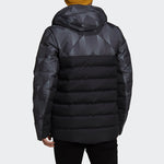 adidas Manchester United Soccer Down Feather Jacket 'Black' GR3870