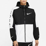 Nike Casual Sports Hooded Jacket Men's Black/White DJ4131-010