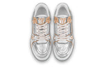 LOUIS VUITTON LV Trainers 'Silver with Orange' 1A996D