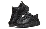 (WMNS) Skechers D'lites Sr Running Shoes Black 76605-BLK