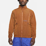 Air Jordan Sports Life Series Removable Long Sleeve Logo Stand Up Collar Jacket Coat Orange DH3289-220