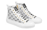 (WMNS) LOUIS VUITTON Stellar Ankle Sneakers 'White Grey' 1A8NKX