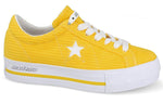 (WMNS) Converse MadeMe x One Star Platform Suede Ox 'Vibrant Yellow' 561393C