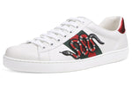 Gucci Ace Embroidered 'Snake' 456230-02JP0-9064