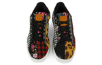 PUMA Court Culture Sneakers Black/White/Yellow/Red/Blue 367984-01