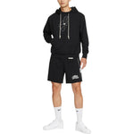 Nike front logo printed hoodie 'Black' DQ6104-010