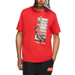 Air Jordan Flying Basketball Sports Short Sleeve T-Shirt Men's Red CW0860-657