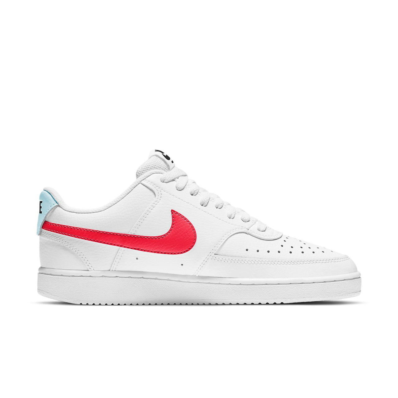 (WMNS) Nike Court Vision Low 'White Bright Crimson' CD5434-106