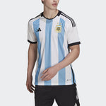 adidas Argentina 22/23 World Cup Home Jersey 'Blue White' HF2158