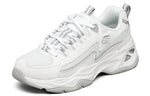 (WMNS) Skechers D'lites 4.0 low Sneaker GS White 149491-WHT